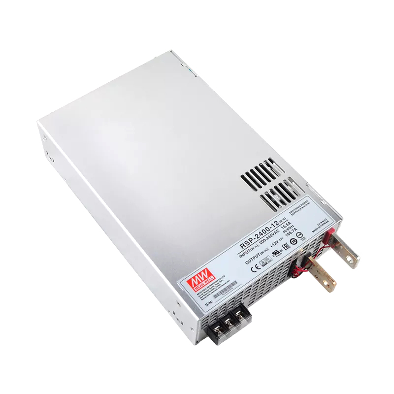 RSP-2400-12 MEANWELL 2400,4W 12VDC 166,7A 180/230VAC voeding met enkele uitgang