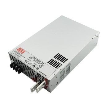 RSP-3000-24 MEANWELL 3000W 24VDC 125A 180/230VAC voeding met enkele uitgang