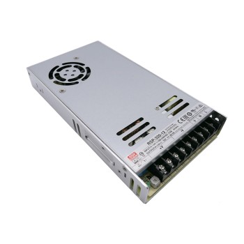 RSP-320-12 MEANWELL 320,4W 12VDC 26,7A 115/230VAC enkele uitgangMet PFC-functie