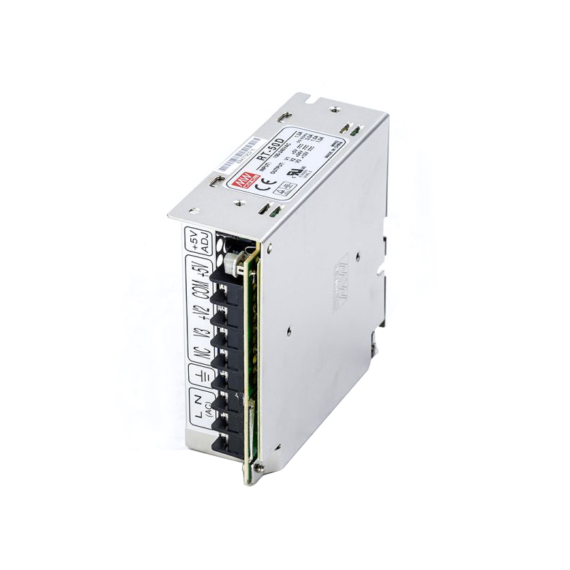 RT-50D MEANWELL 51W schakelende voeding met drie uitgangen
