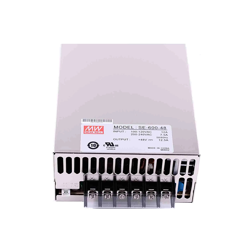 SE-600-48 MEANWELL 600W 12,5A 48V voeding met enkele uitgang