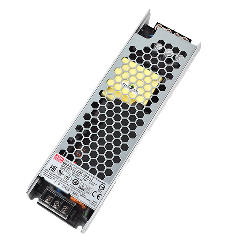 UHP-200-12 MEANWELL 200,4W 12VDC 16,7A 115/230VAC Slim TypeMet PFC schakelende voeding UHP-200-12 MEANWELL 200,4W 12VDC 16,7A 115/230VAC Slim TypeMet PFC schakelende voeding