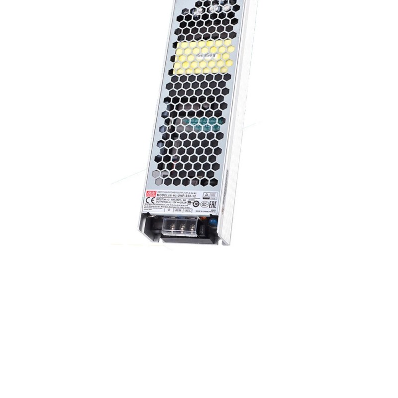 UHP-350-12 MEANWELL 350,4W 12VDC 29,2A 115/230VAC Slim TypeMet PFC schakelende voeding UHP-350-12 MEANWELL 350,4W 12VDC 29,2A 115/230VAC Slim TypeMet PFC schakelende voeding