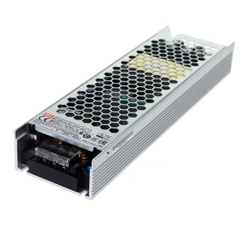 UHP-350-12 MEANWELL 350,4W 12VDC 29,2A 115/230VAC Slim TypeMet PFC schakelende voeding