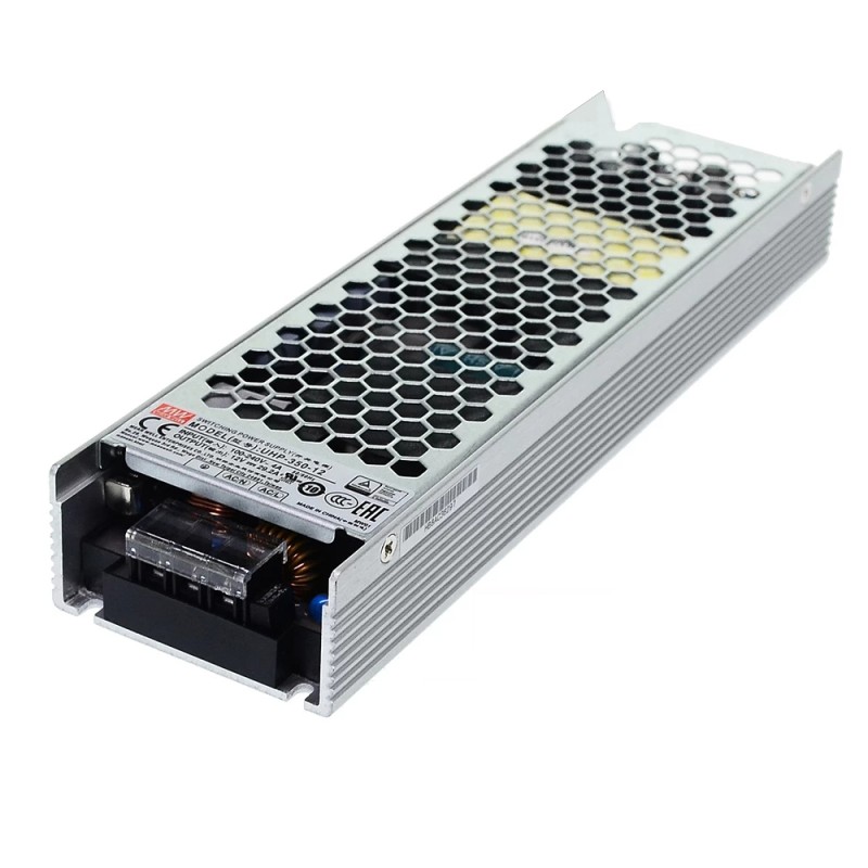 UHP-350-12 MEANWELL 350,4W 12VDC 29,2A 115/230VAC Slim TypeMet PFC schakelende voeding UHP-350-12 MEANWELL 350,4W 12VDC 29,2A 115/230VAC Slim TypeMet PFC schakelende voeding