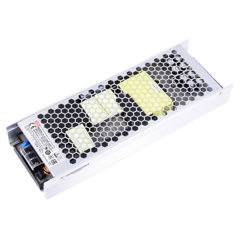 UHP-500-12 MEANWELL 500,4W 12VDC 41,7A 115/230VAC Slim TypeMet PFC schakelende voeding
