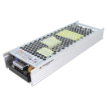 UHP-500-15 MEANWELL 501W 15VDC 33,4A 115/230VAC Slim TypeMet PFC schakelende voeding UHP-500-15 MEANWELL 501W 15VDC 33,4A 115/230VAC Slim TypeMet PFC schakelende voeding