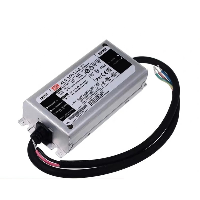 XLG-100-24-A MEANWELL 96W 24VDC 4A 115/230VAC LED-stuurprogramma met constante energiemodus