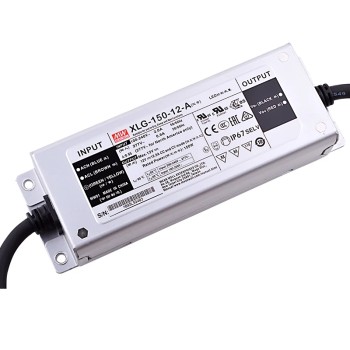 XLG-150-12-A MEANWELL 150W 12VDC 12,5A 115/230VAC LED-stuurprogramma met constante voedingsmodus