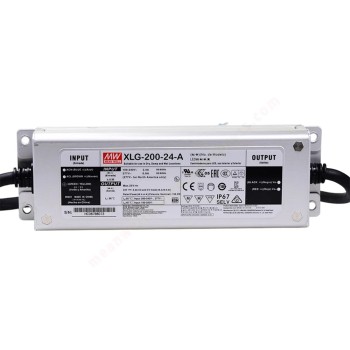 XLG-200-24-A MEANWELL 199,2W 24VDC 8,3A 115/230VAC LED-stuurprogramma met constante voeding