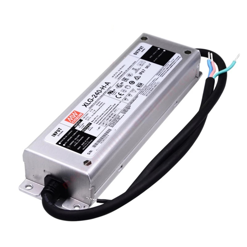 XLG-240-H-A MEANWELL 239,6W 0,7A 115/230VAC LED-stuurprogramma met constante voeding