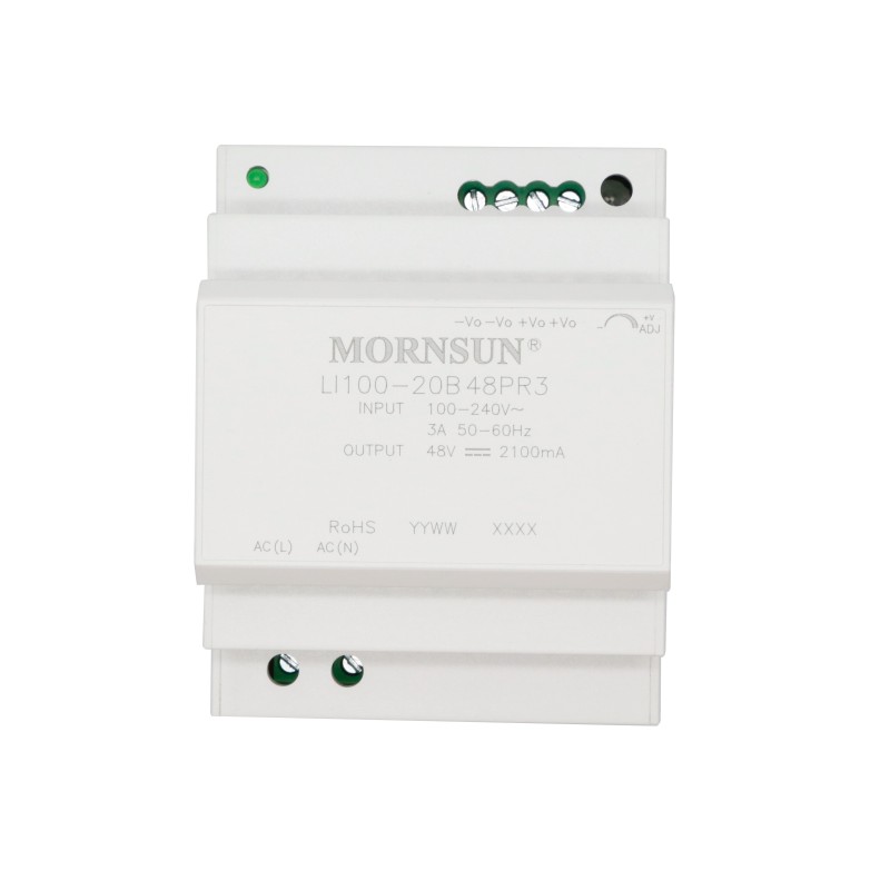 100W 15V 6.5A 85-264VAC/120-370VDC DIN Rail schakelende voeding