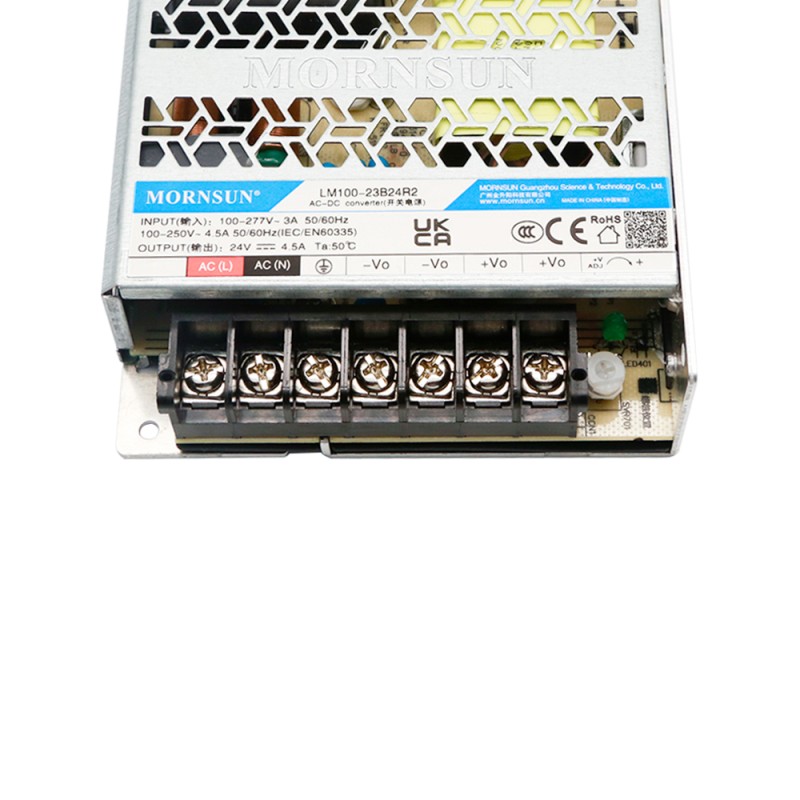 100W 54V 1.9A 80-305VAC/100-430VDC schakelende voeding