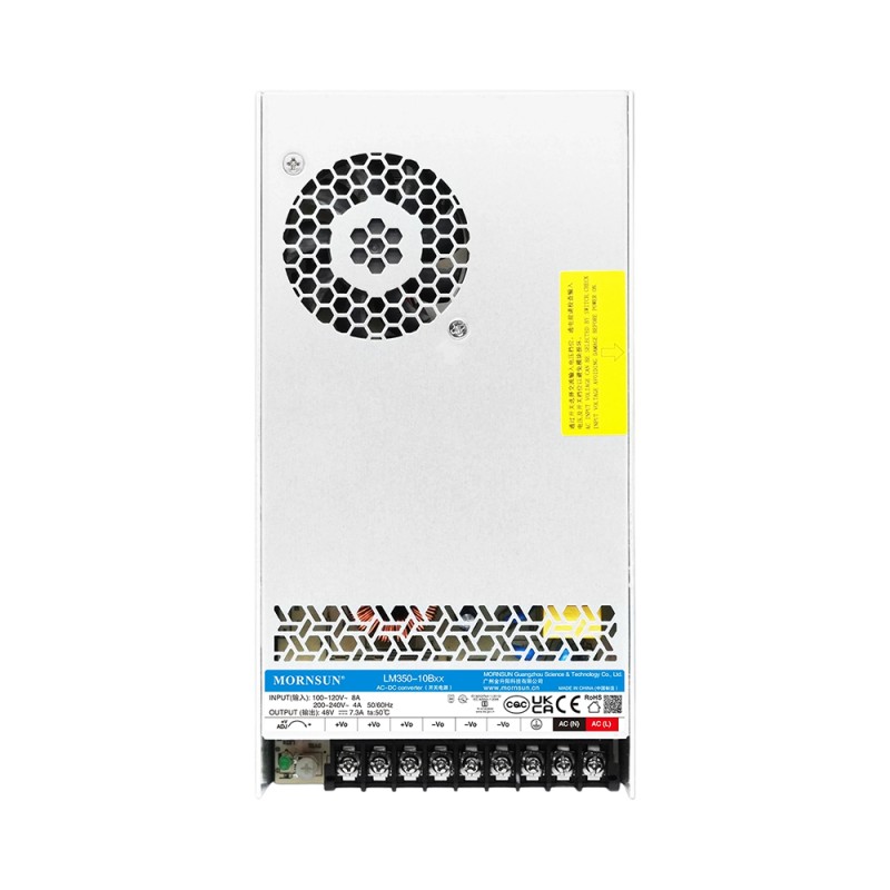 350W 24V 14.6A 90-132VAC/180-264VAC/240-370VDC schakelende voeding