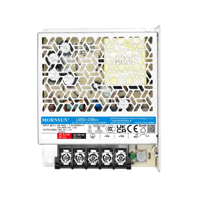 50W 12V 4.2A 85-264VAC/120-370VDC schakelende voeding
