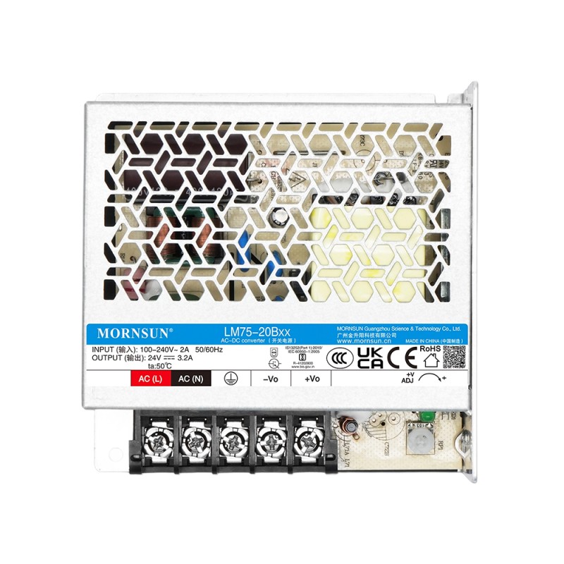 75W 5V 14.0A 85-264VAC/120-370VDC schakelende voeding