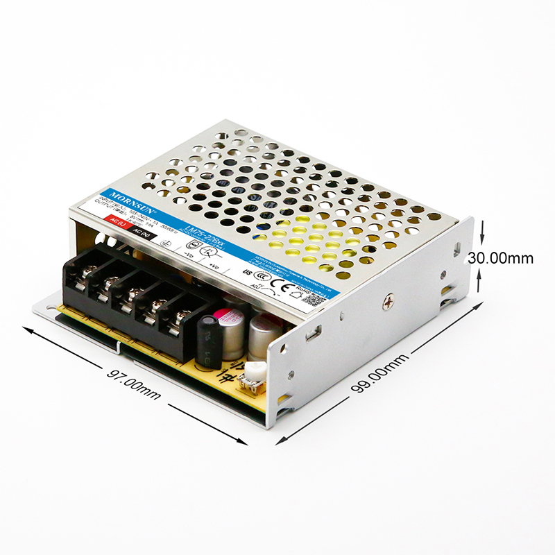 75W 24V 3.2A 165-264VAC/200-370VDC schakelende voeding