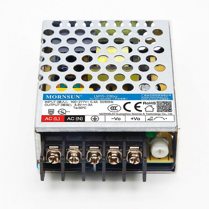 15W 48V 0.32A 85-305VAC/120-430VDC schakelende voeding