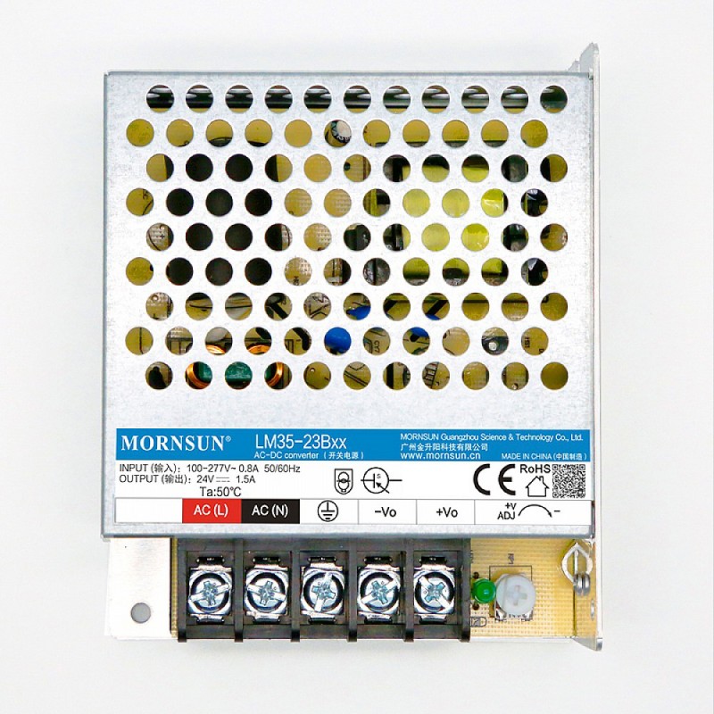 35W 12V 3.0A 85-305VAC/120-430VDC schakelende voeding