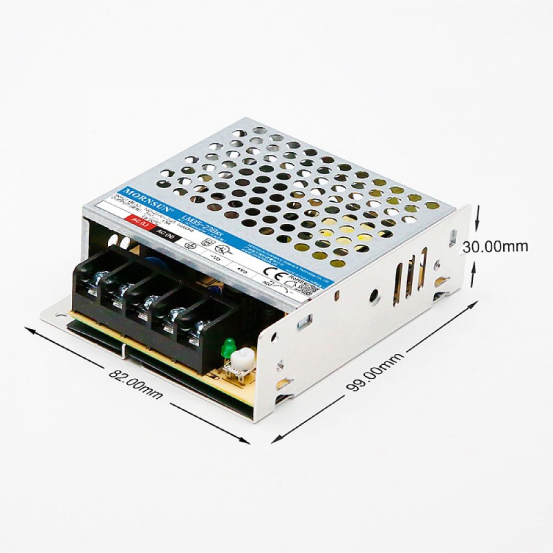 35W 12V 3.0A 85-305VAC/120-430VDC schakelende voeding