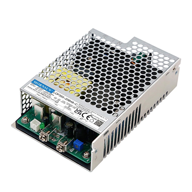 350W 24V 14.6A 90-264VAC/127-370VDC schakelende voeding met PFC-functie & natuurlijke & geforceerde koeling