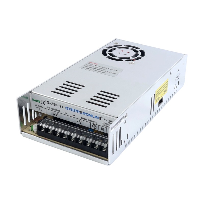 250W 24V 10A 115/230V schakelende voeding Stepper Motor CNC router kits
