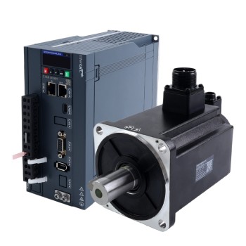 A6 Serie 2000W EtherCAT AC Servomotor Kit 3000rpm 6,37Nm 17-bits absolute encoder IP67