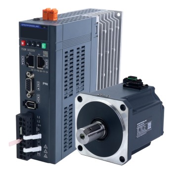 A6 Serie 750W STO Safe Torque Off PROFINET AC Servomotor Kit 3000rpm 2,39Nm 17-Bits Absoluut Encoder IP67