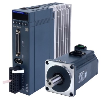 A6-serie 400W RS485 AC-servomotorset 3000rpm 1,27Nm met rem 17-bit absolute encoder IP67