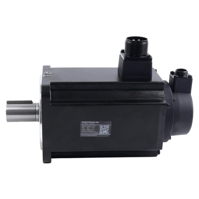 A6 Serie 2500W RS485 AC Servomotor Kit 3000rpm 7,96Nm 17-bits absolute encoder IP67 - A6-RS2500H3A1-M17 | StepperOnline