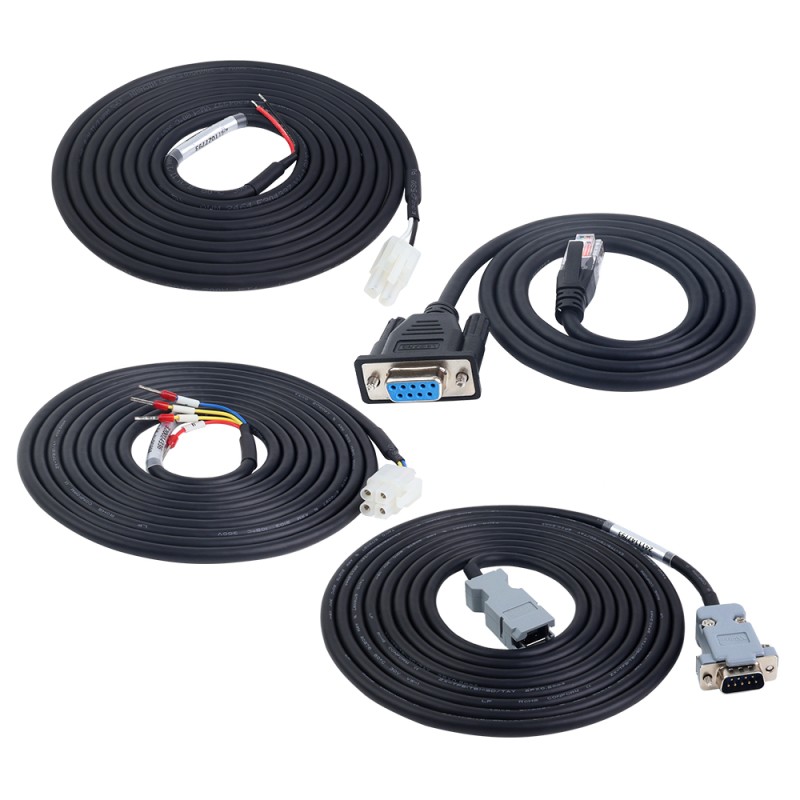 DSY-serie 100W RS485 DC-servomotor 24-70VDC 0,318Nm met rem 3000rpm 17-bits incrementele encoder IP65 - DSY-RS100L2B2-M17S | StepperOnline