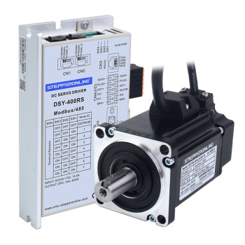 DSY-serie 400W RS485 DC-servomotor 24-70VDC 1,27Nm 3000rpm 17-bits incrementele encoder IP65
