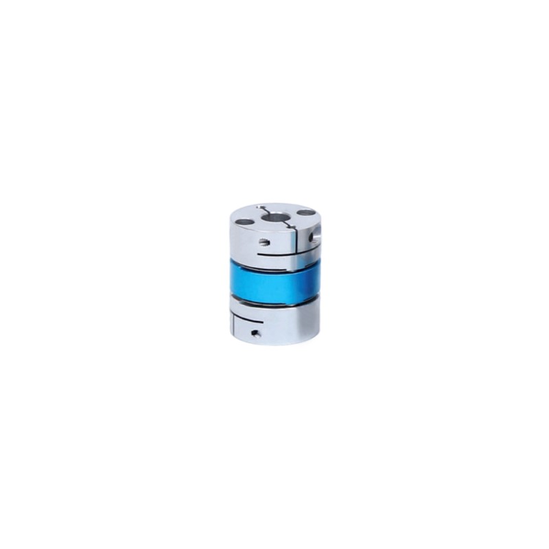 8mm - 19mm Optionele boring Flexibele dubbele schijvenkoppeling 39x49mm Askoppeling - MP3949-XX-XX | StepperOnline