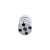 5mm - 8mm Flexibele dubbele schijfkoppeling 19x26mm voor CNC-stappenmotoras - MP1926-5-8 | StepperOnline