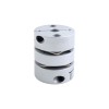 10mm - 14mm Flexibele dubbele schijfkoppeling 44x50mm voor CNC-stappenmotoras - MP4450-10-14 | StepperOnline 10mm - 14mm Flexibele dubbele schijfkoppeling 44x50mm voor CNC-stappenmotoras - MP4450-10-14 | StepperOnline