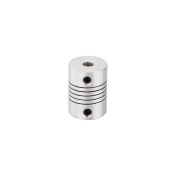6,35 mm - 6,35 mm flexibele koppeling 18x25 mm CNC Stepper motor as koppeling 6,35 mm - 6,35 mm flexibele koppeling 18x25 mm CNC Stepper motor as koppeling