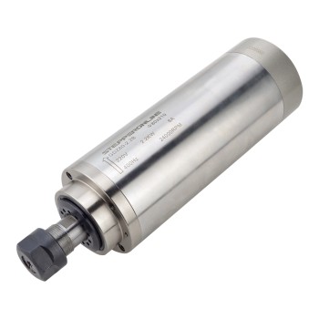 CNC Spindelmotor Watergekoeld 220V 2.2KW 24000RPM 400Hz ER20 Spantang CNC Spindelmotor Watergekoeld 220V 2.2KW 24000RPM 400Hz ER20 Spantang