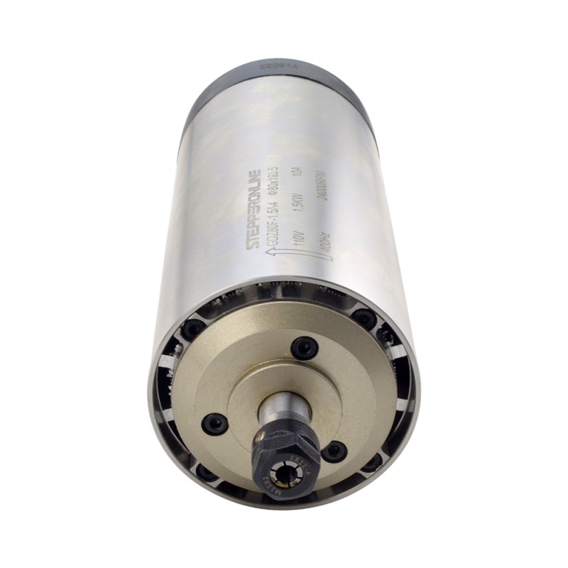 CNC Spindelmotor Luchtgekoeld 110V 1.5KW 24000RPM 400Hz ER11 Spantang