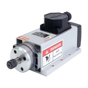 CNC Spindelmotor Luchtgekoeld 220V 1.5KW 24000RPM 400Hz ER11 Spantang
