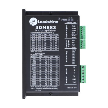 Leadshine 3-fase digitale stappendriver 0,5-8,3A 20-80VDC voor Nema 23, 24, 34 stappenmotor