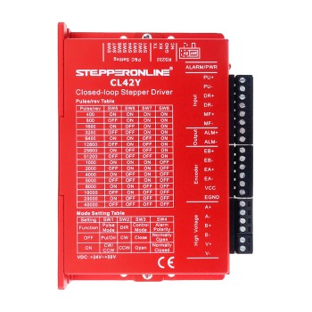 Y-serie gesloten-lus stappenmotor driver V2.0 0-2,2A 24-50VDC voor Nema 17 stappenmotoren