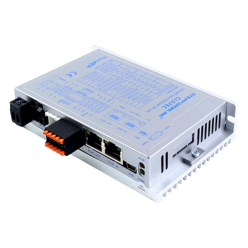 Y Series EtherCAT Gesloten lus stappermotor driver 0-7,2A 24-50VDC voor Nema 17, 23, 24 stappermotor - CL57EC | StepperOnline