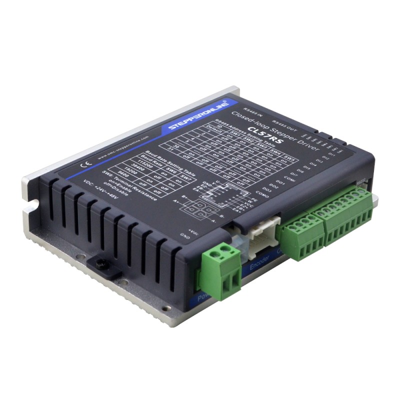 Modbus RS485 Gesloten Lus Stappenmotor Bestuurder 0.1-7.0A 24-48VDC