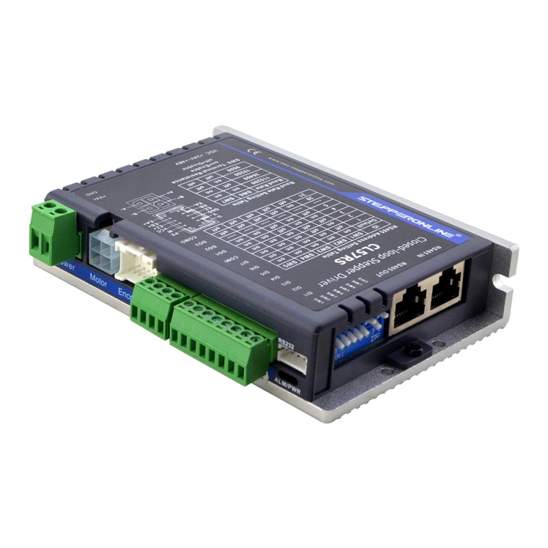 Modbus RS485 Gesloten Lus Stappenmotor Bestuurder 0.1-7.0A 24-48VDC
