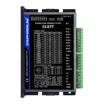 Closed Loop Stepper Driver V4.1 0-8.0A 24-48VDC voor Nema 17, 23, 24 Stepper Motor Closed Loop Stepper Driver V4.1 0-8.0A 24-48VDC voor Nema 17, 23, 24 Stepper Motor