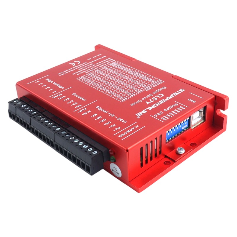 Y serie closed loop stuurprogramma 0-7.0A 24-50VDC voor Nema 17, 23, 24 stappenmotor