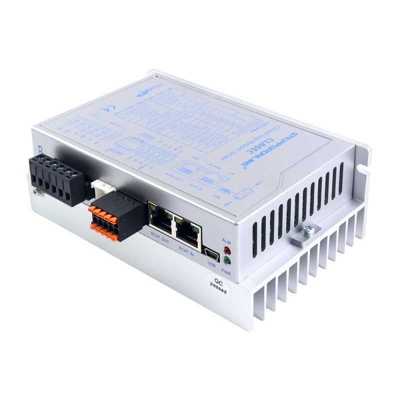 Y Series EtherCAT Gesloten lus stappermotor driver 0-8,5A 20-80VAC/30-110VDC voor Nema 34 stappermotor - CL86EC | StepperOnline