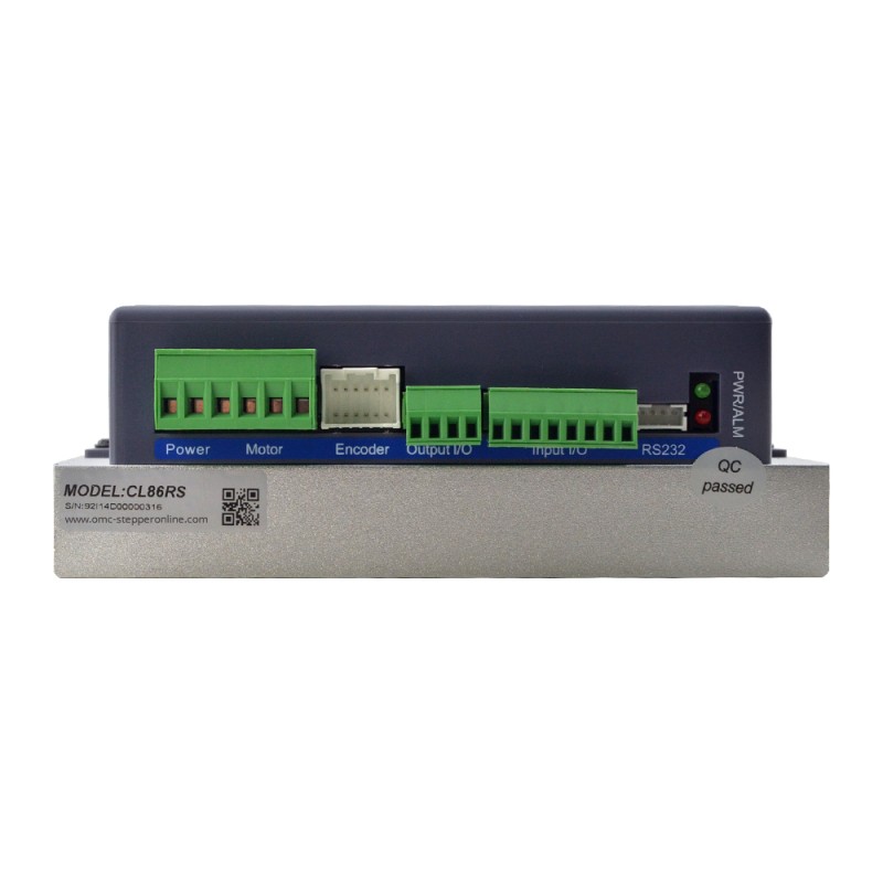 Modbus RS485 Gesloten lus stappenmotordriver 2,1-8,0A 30-110VDC of 18-80VAC