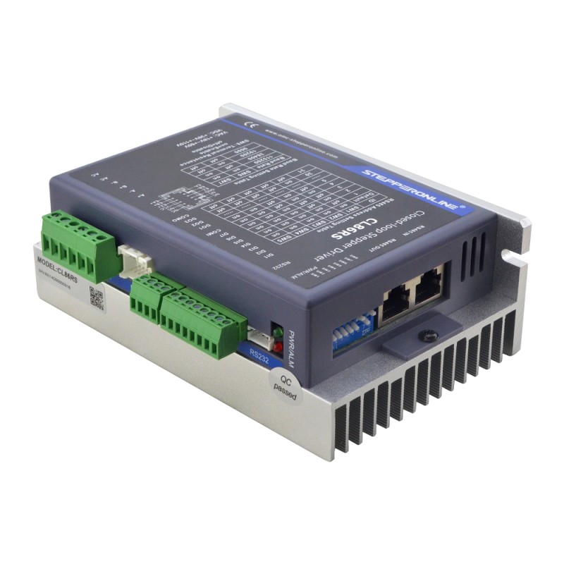 Modbus RS485 Gesloten lus stappenmotordriver 2,1-8,0A 30-110VDC of 18-80VAC