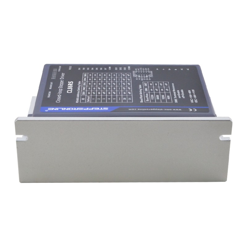 Modbus RS485 Gesloten lus stappenmotordriver 2,1-8,0A 30-110VDC of 18-80VAC
